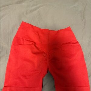 Amazon Women's Red Athletic Shorts